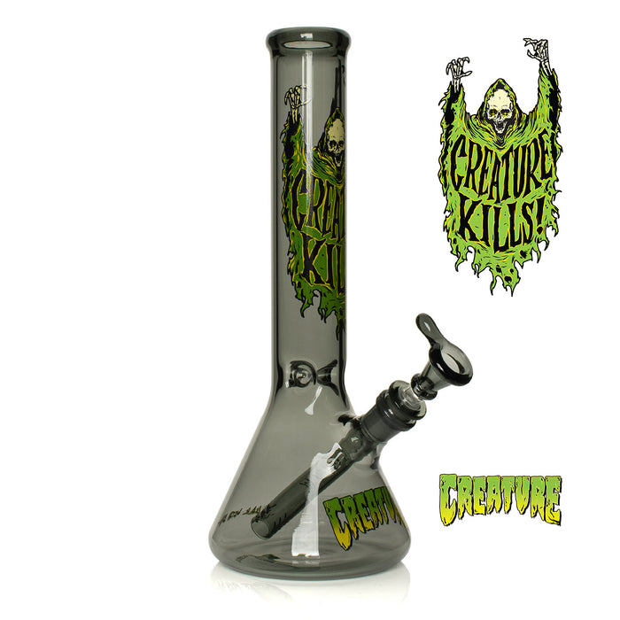 Creature 12" Bong Creature Kills and Creature Decals Canada