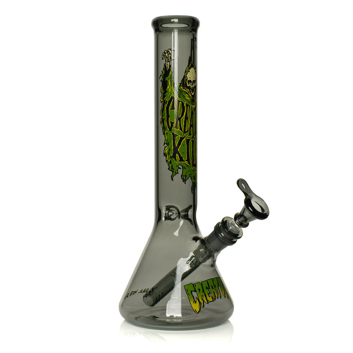 Smoke GEAR Premium x Creature 12" Reaper Kills Beaker Base Bong Front Canada