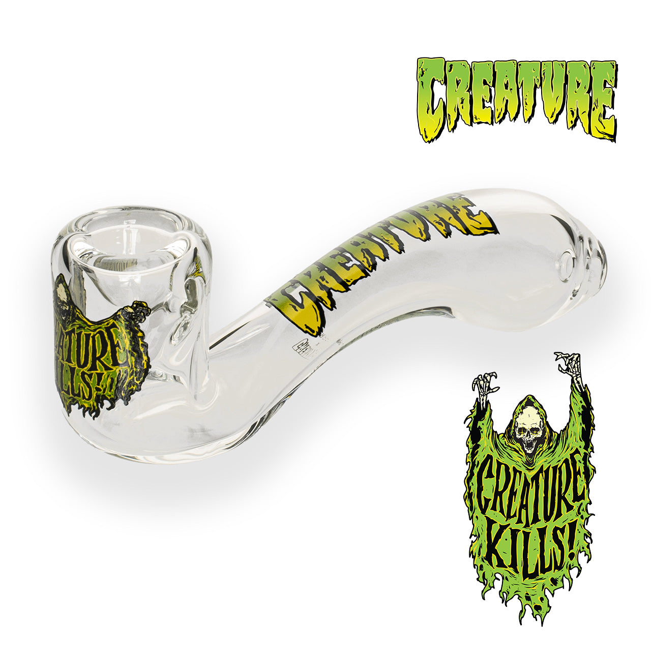 Creature Reaper Kills Pipe Decal Graphic Canada