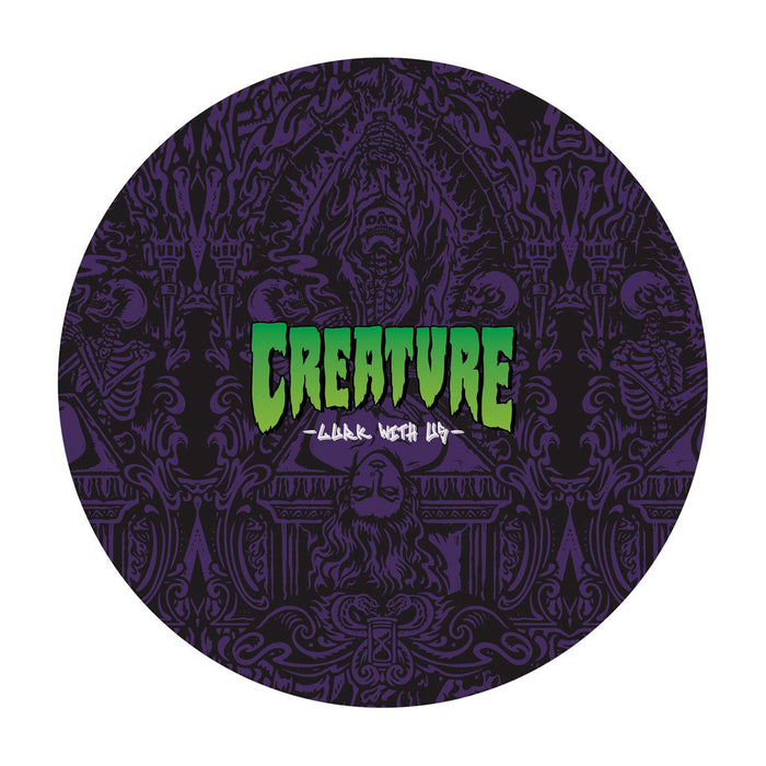 Creature Skateboards Sacrifice Purple Silicone Dab Mat