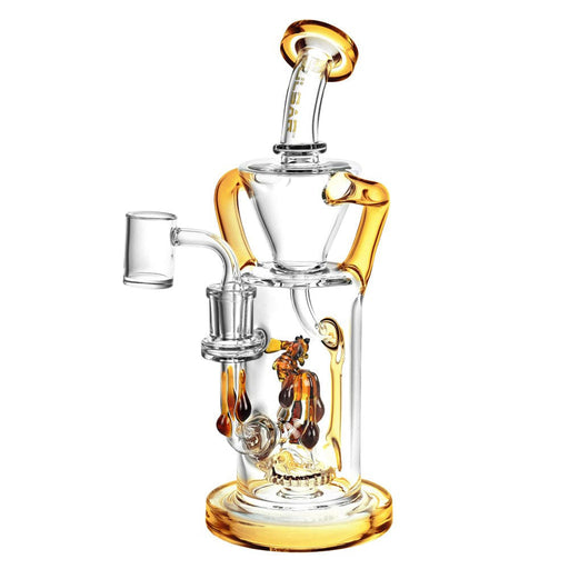 Pulsar Honey Sweetness Recycler Concentrate Dab Rig with Honey Bee inside Smoke Shop Free Shipping Canada