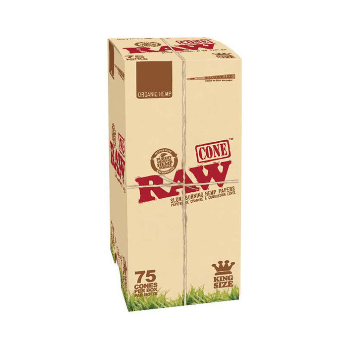 RAW Organic King Size Prerolled Cones Canada