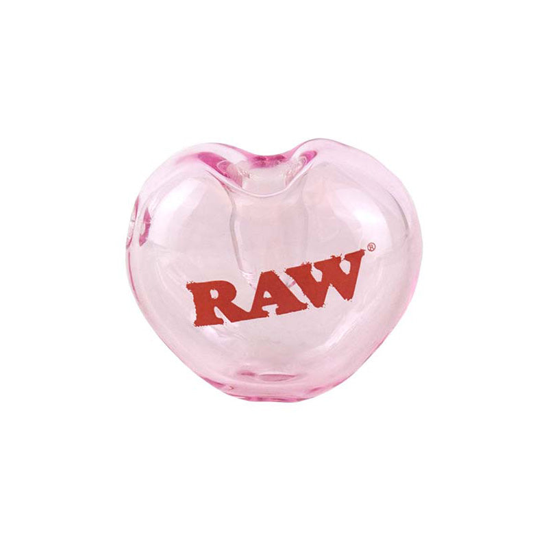 RAW Rose Pink Glass Heart Cone Holder Canada