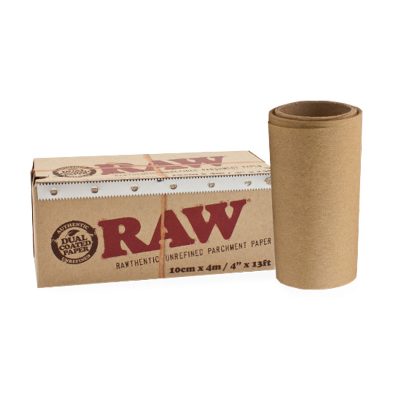 RAW Unrefined Parchment Paper - 100 mm x 4 m