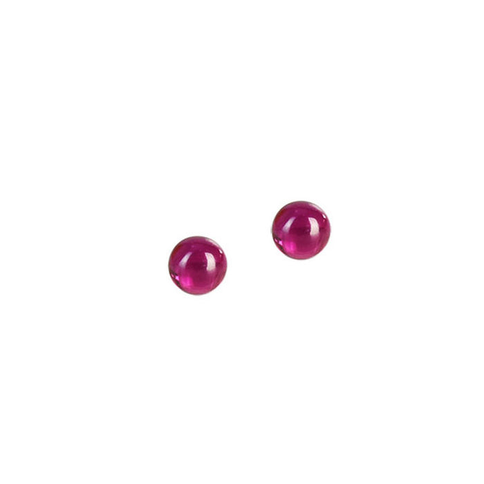 Lab Grown Ruby Terp Beads / Dab Pearls - 3mm