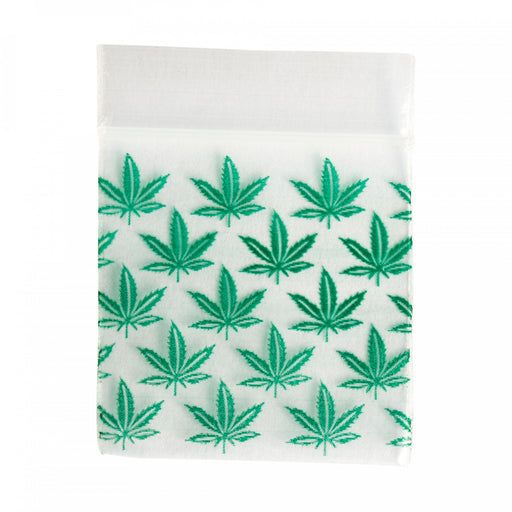 Apple Baggies 1515 1.5x1.5 Hemp Leaf Dime Bags