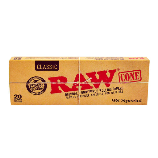 RAW 98 special pre-rolled cones Canada