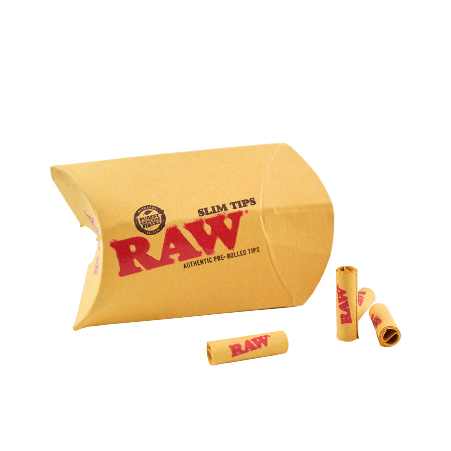 RAW Pre Rolled Tips  21 Per Pack - American Rolling Club