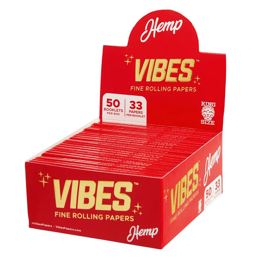 Vibes Hemp King Size Rolling Papers Canada