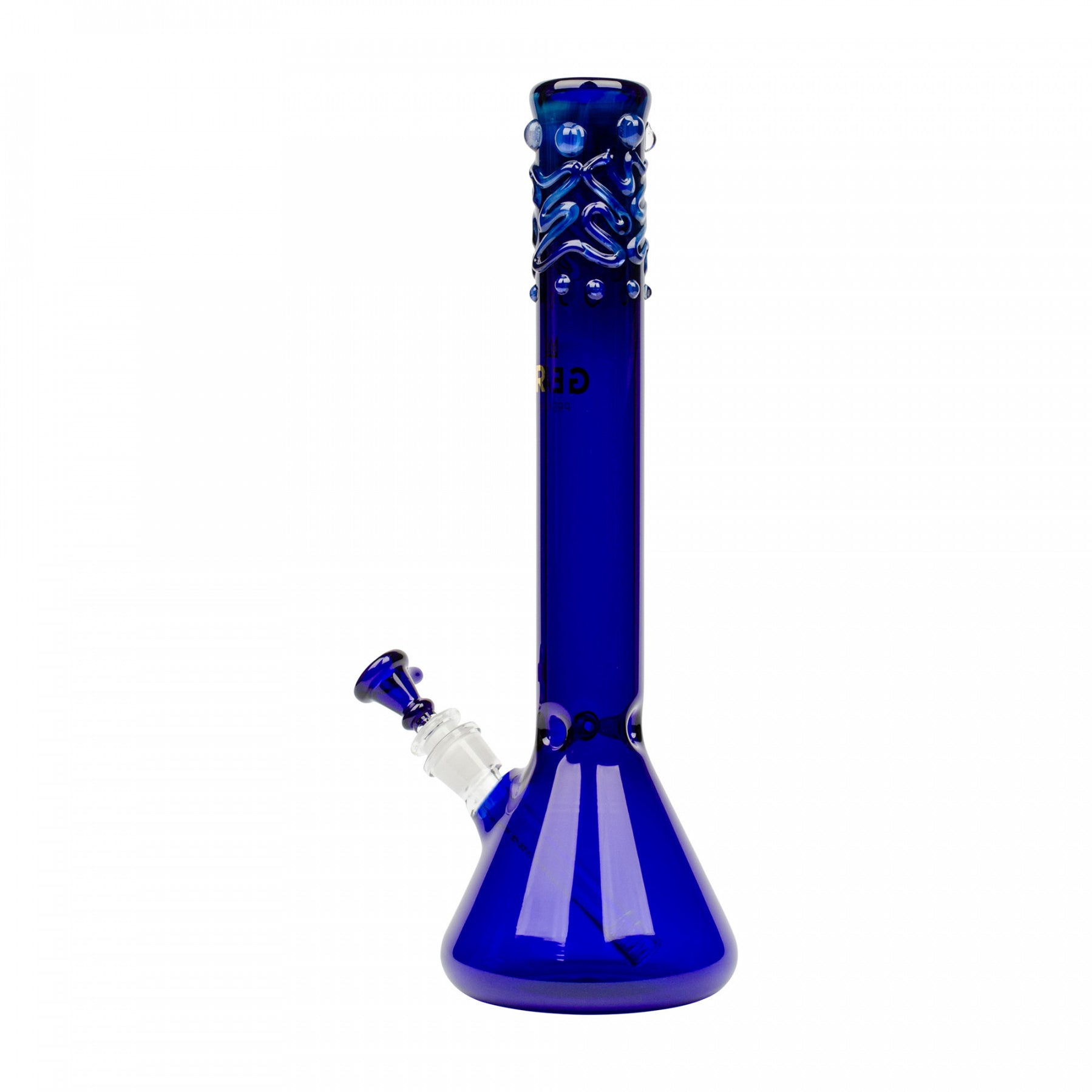 Gear Premium 14 Tall Beaker Tube With Worked Top Bong Canada — Head Candy Smoke Shop