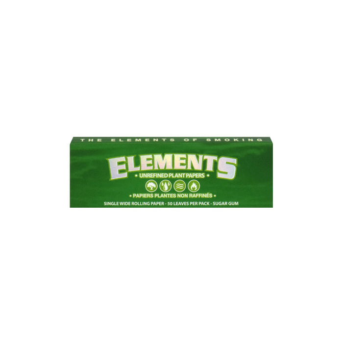 Elements Green 1/4 Rolling Papers & Supplies