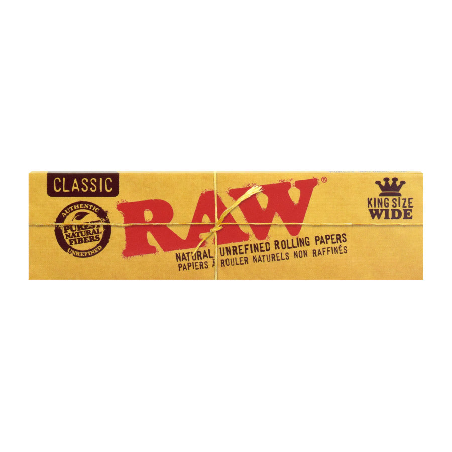 RAW Classic Rolling Papers - King Size Wide | Head Candy | Canada ...